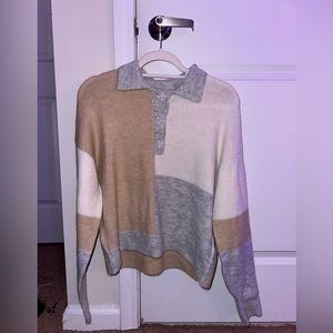 Button up sweater